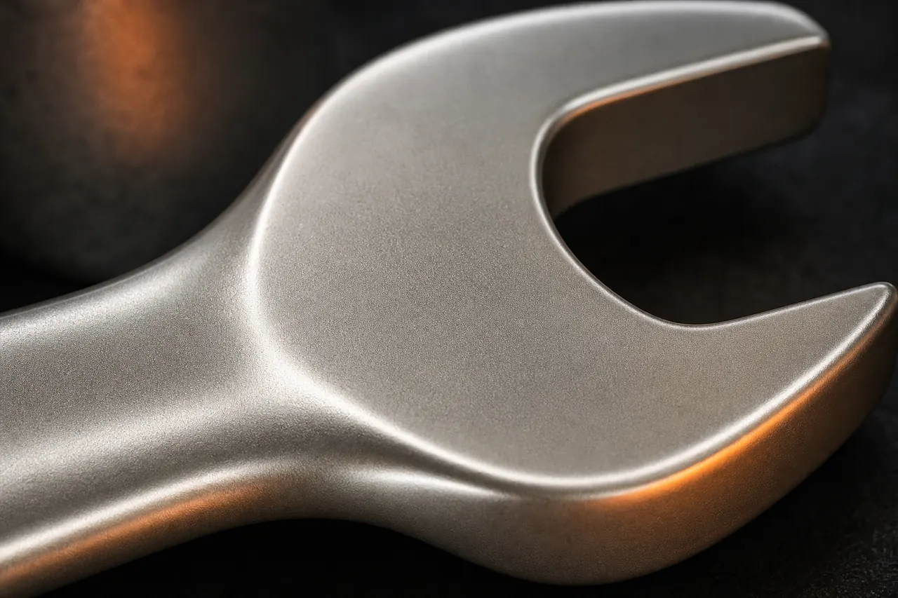 Pearl nickel plating surface finish
